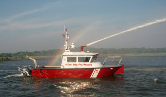 MetalCraft Marine FireStorm 30 with Outboard Engines