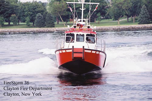 Metalcraft Marine High Speed Aluminum Fireboat Manufacturing