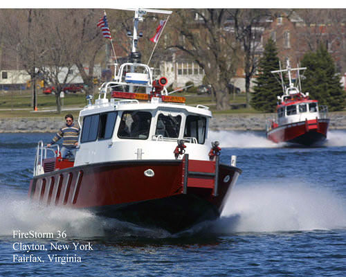 Metalcraft Marine High Speed Aluminum Fireboat Manufacturing
