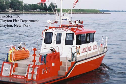 Metalcraft Marine High Speed Aluminum Fireboat Manufacturing