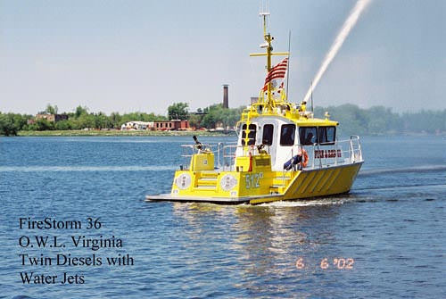 Metalcraft Marine High Speed Aluminum Fireboat Manufacturing