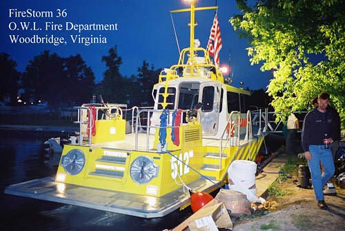 Metalcraft Marine High Speed Aluminum Fireboat Manufacturing