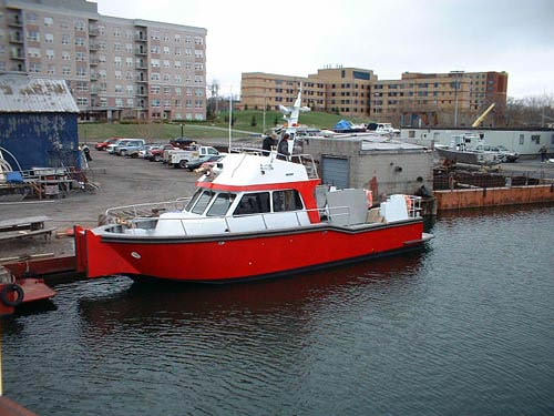 Metalcraft Marine High Speed Aluminum Fireboat Manifacturing