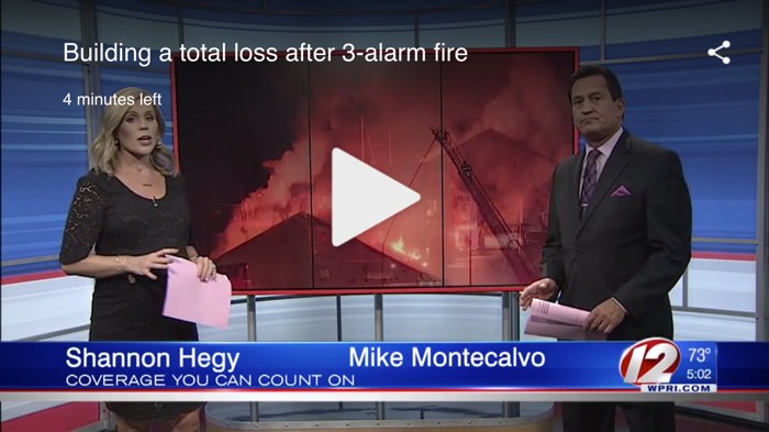 Massive marina fire in North Kingstown, RI.